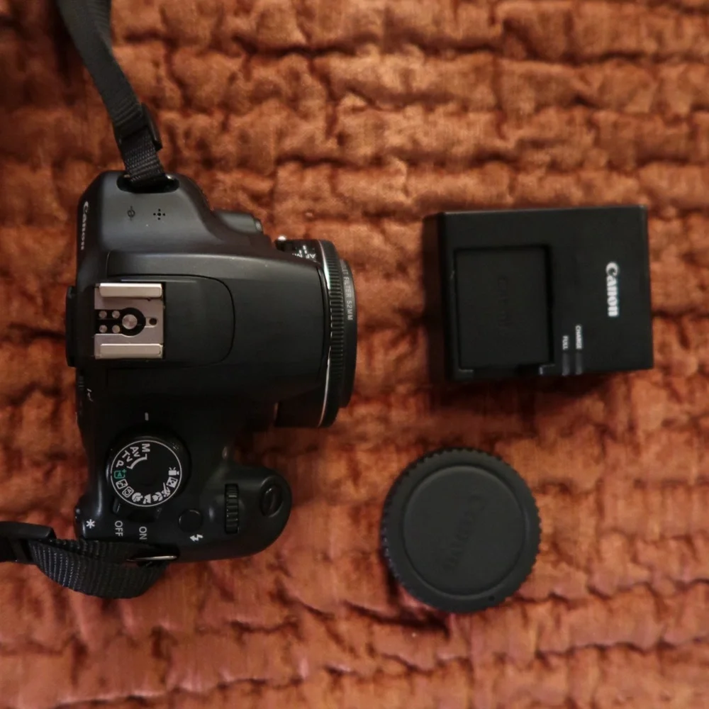 Canon Rebel T5 Body + 24mm Lens